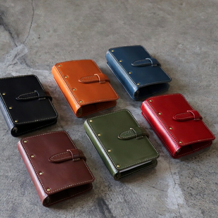 楽天市場】ミニ6システム手帳 ミニ6穴サイズ システム手帳 | 本革 本体