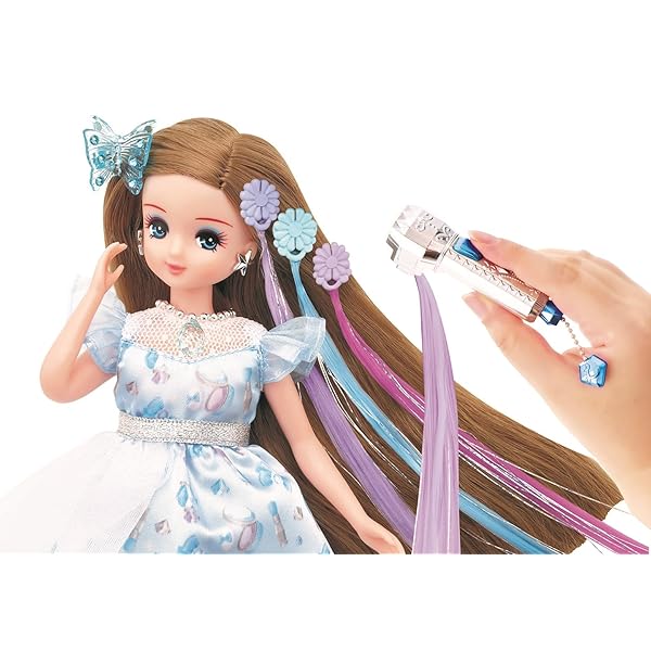 タカラトミー リカちゃん エクステつばさちゃん 推しブルー (着せ替え