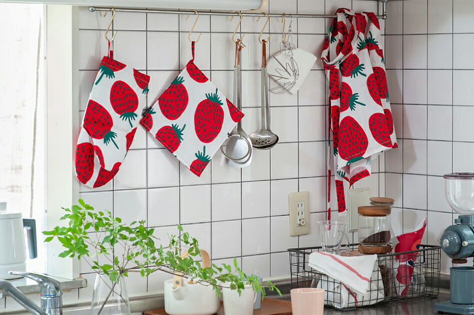 楽天市場】マリメッコ エプロン（marimekko）マンシッカ : free design
