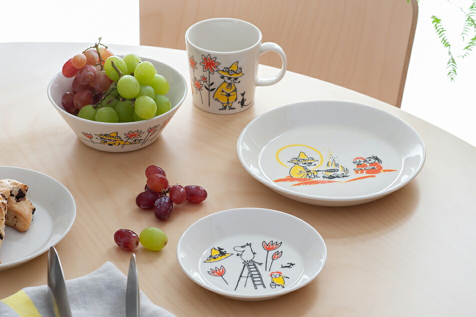 楽天市場】【SALE】ムーミンABC プレート15cm（アラビア／ARABIA