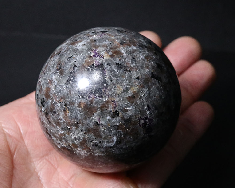 楽天市場】5A 蛍光 レア天然石 ユーパーライト スフィア 丸玉 約53.4mm