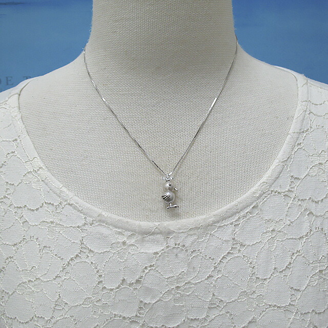 楽天市場】真珠ペンダント 送料無料SV鳥珠チーウーペンダントパール