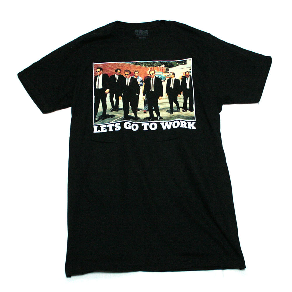 楽天市場】レザボア・ドッグス LET'S GO TO WORK Tシャツ : FrogPort