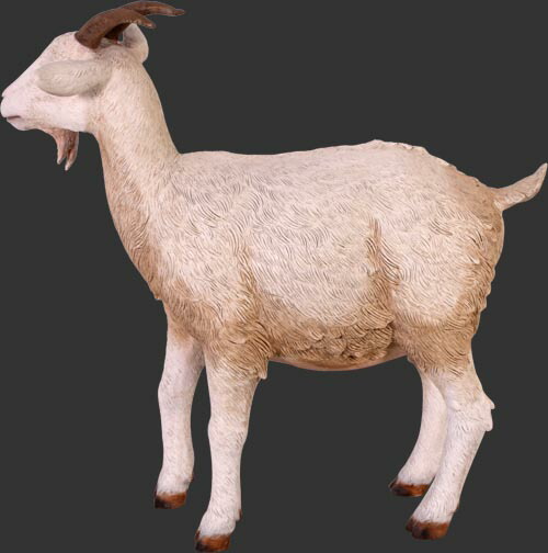 楽天市場】FRPアニマルオブジェ 子やぎの挑戦【即納可】置物 動物 山羊