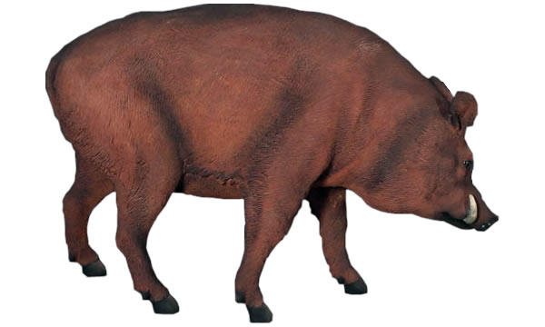 楽天市場】FRPアニマルオブジェ いのしし・猪【即納可】置物 動物