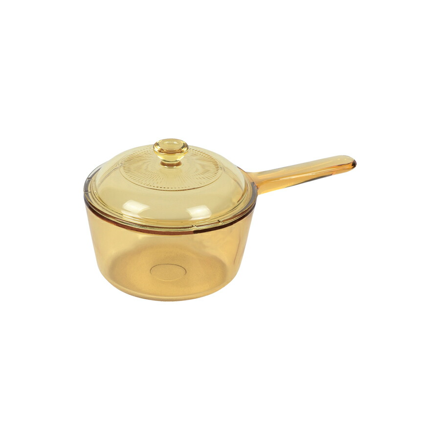 楽天市場】ビジョン鍋 片手鍋 16cm VISIONS ガラス 鍋 ソースパン 1.0L