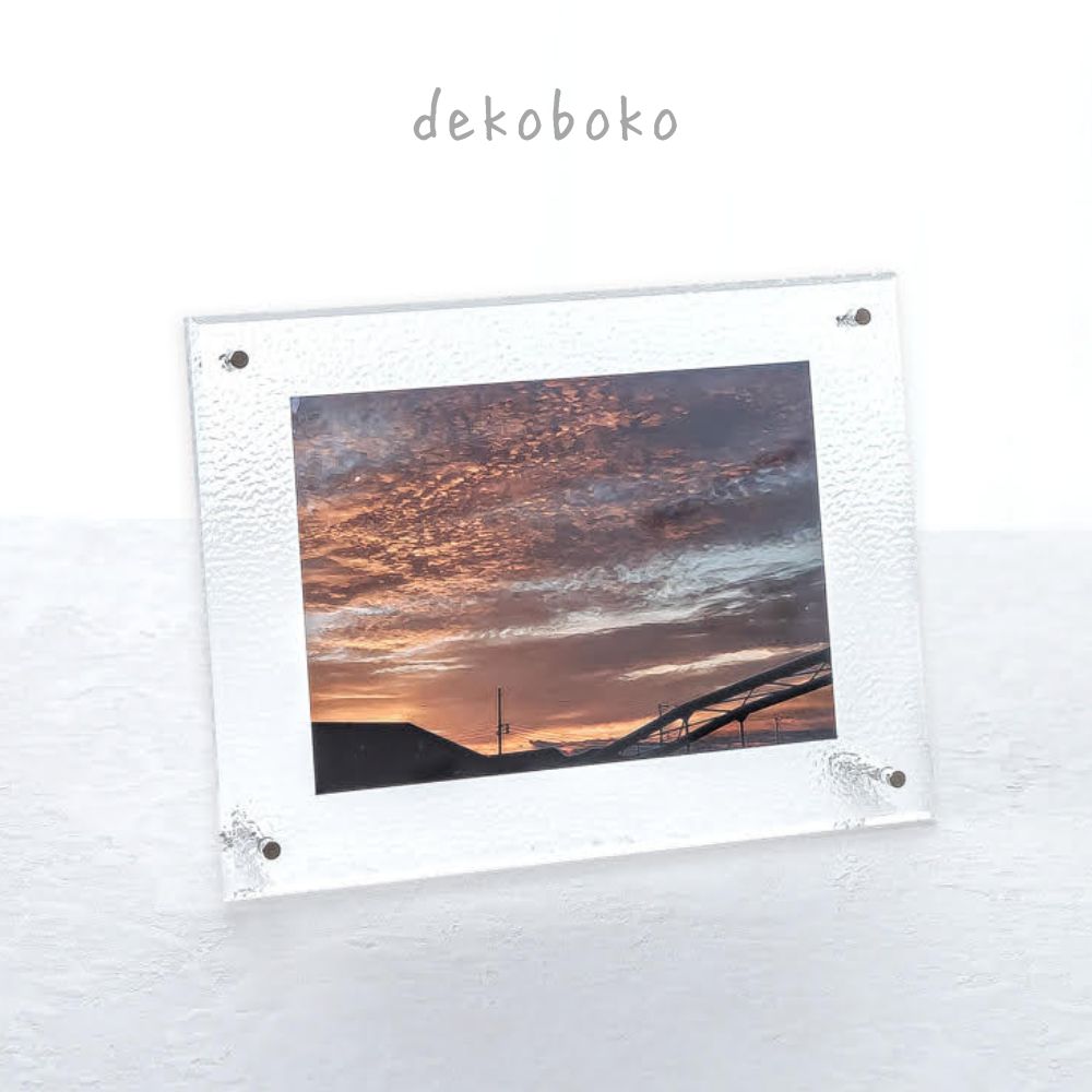 楽天市場】アクリルフォトフレーム 5枚セット 【 L判用 ・ 2L判用