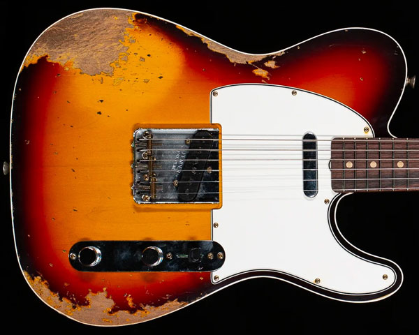 楽天市場】Fender Custom Shop 1960 Telecaster Custom Heavy Relic 3