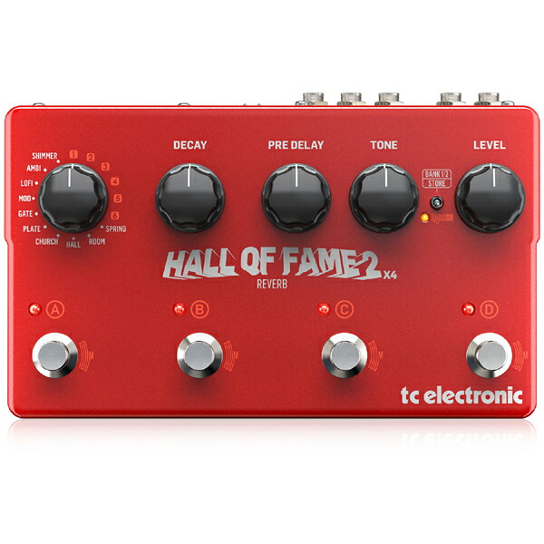 楽天市場】t.c.electronic Hall Of Fame 2 X4 新品 リバーブ[TC