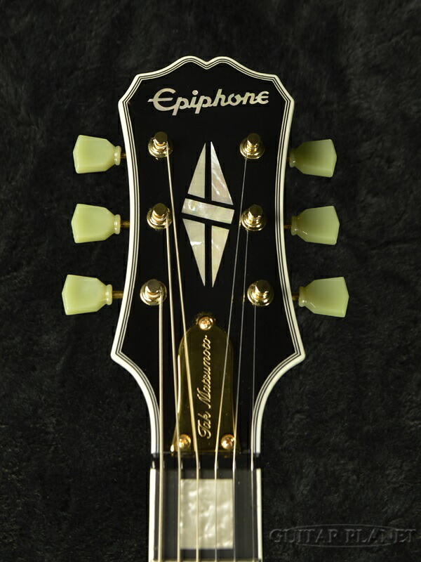 楽天市場】Epiphone Limited Edition Tak Matsumoto DC Custom Ebony