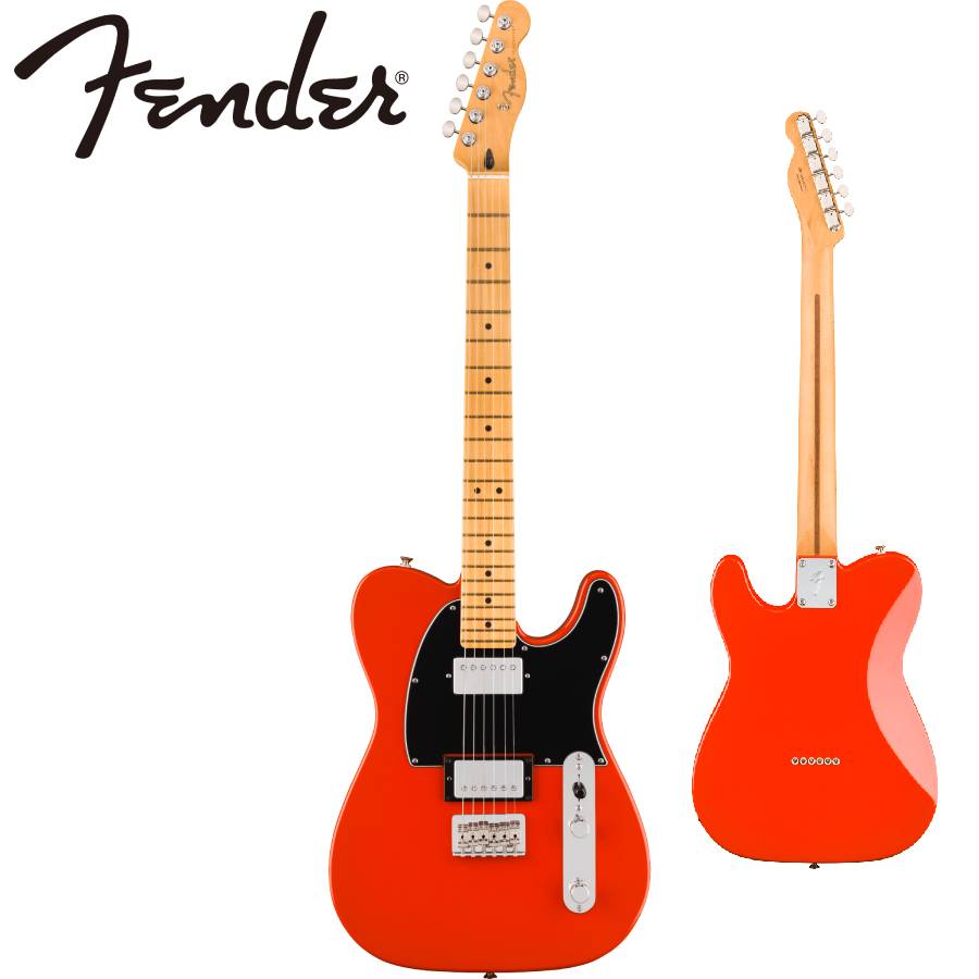 楽天市場】Fender Player II Telecaster HH Coral Red/Maple 新品