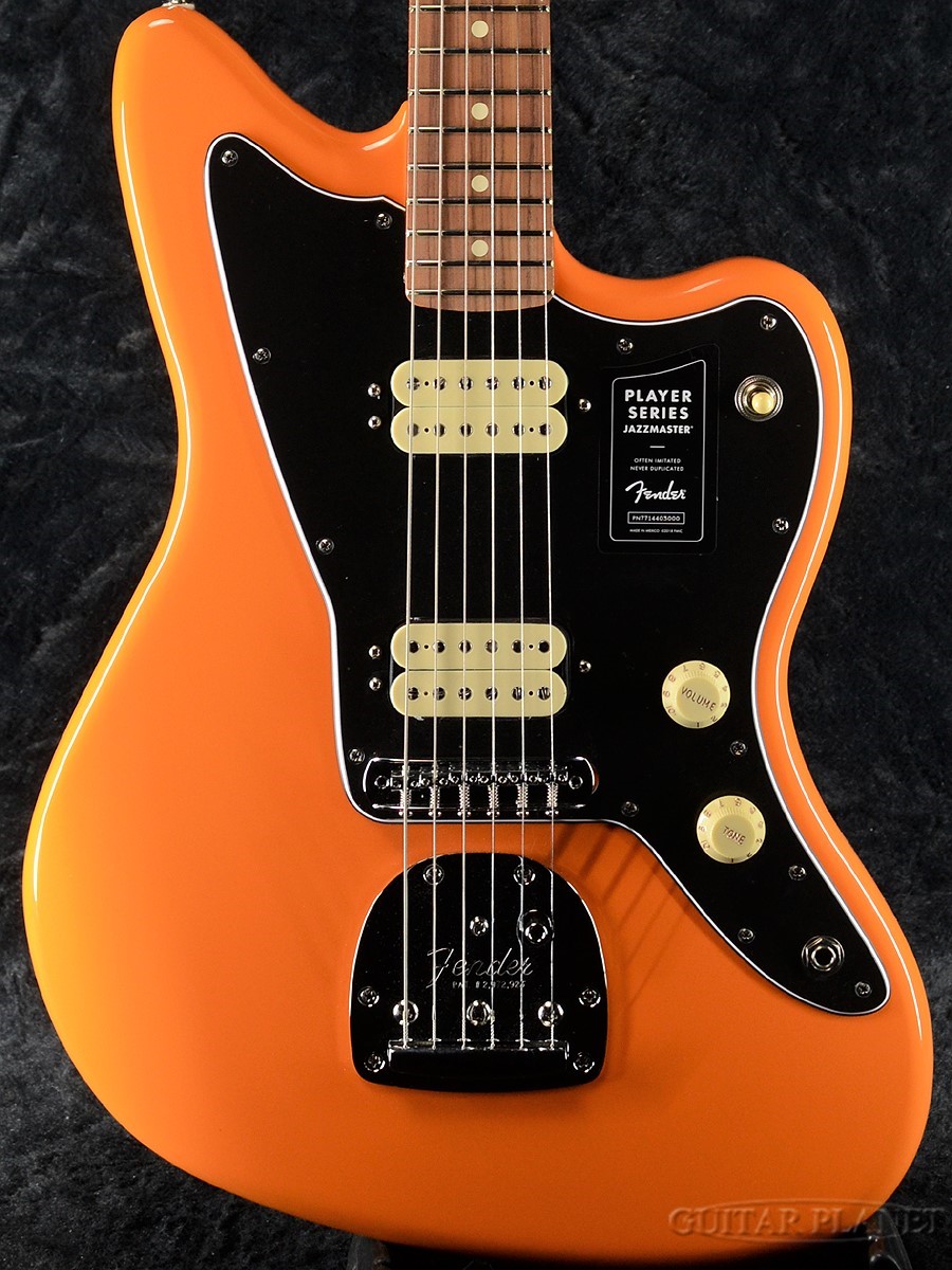 楽天市場】Fender Mexico Player Jazzmaster -Capri Orange- 新品