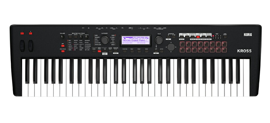 楽天市場】KORG KROSS 2-61-MB（Super Matte Black）新品 61鍵