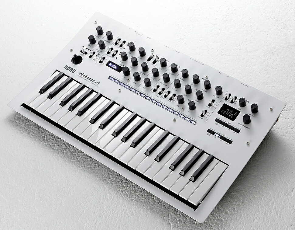 楽天市場】KORG minilogue xd PW 新品 アナログシンセサイザー[コルグ