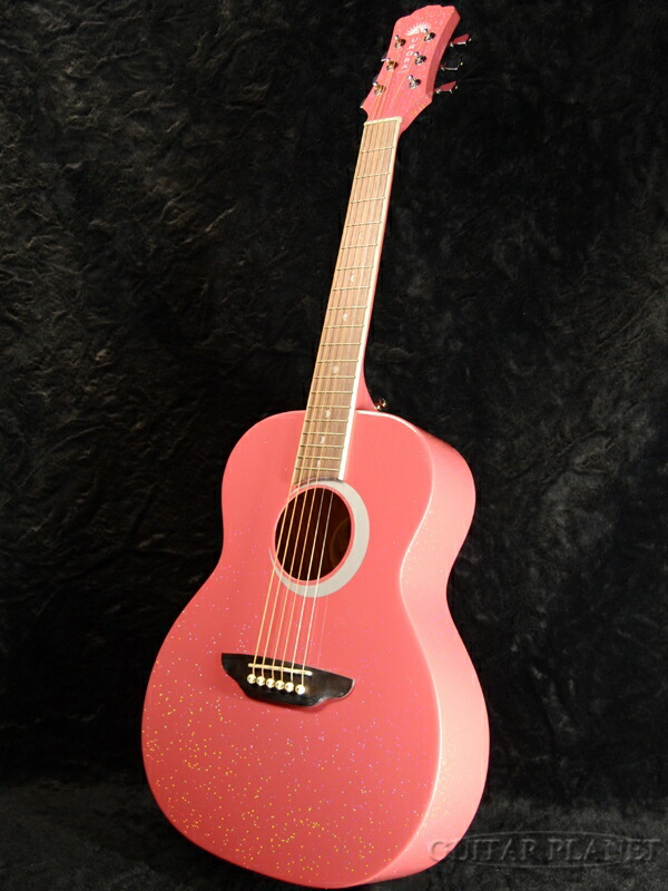 楽天市場】Luna Guitars Aurora Borealis 3/4 Guitar Pink Pearl 新品