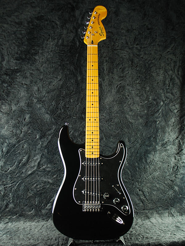 楽天市場】Squier Vintage Modified 70s Stratocaster BLK 新品