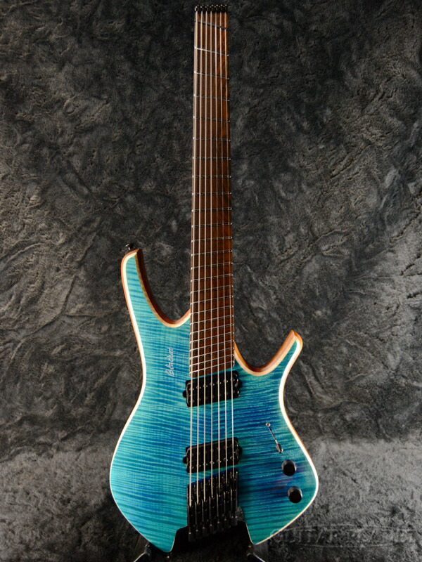 楽天市場】BLACKAT Guitars HHD 7 -Light Blue- 新品[Headless,ヘッド