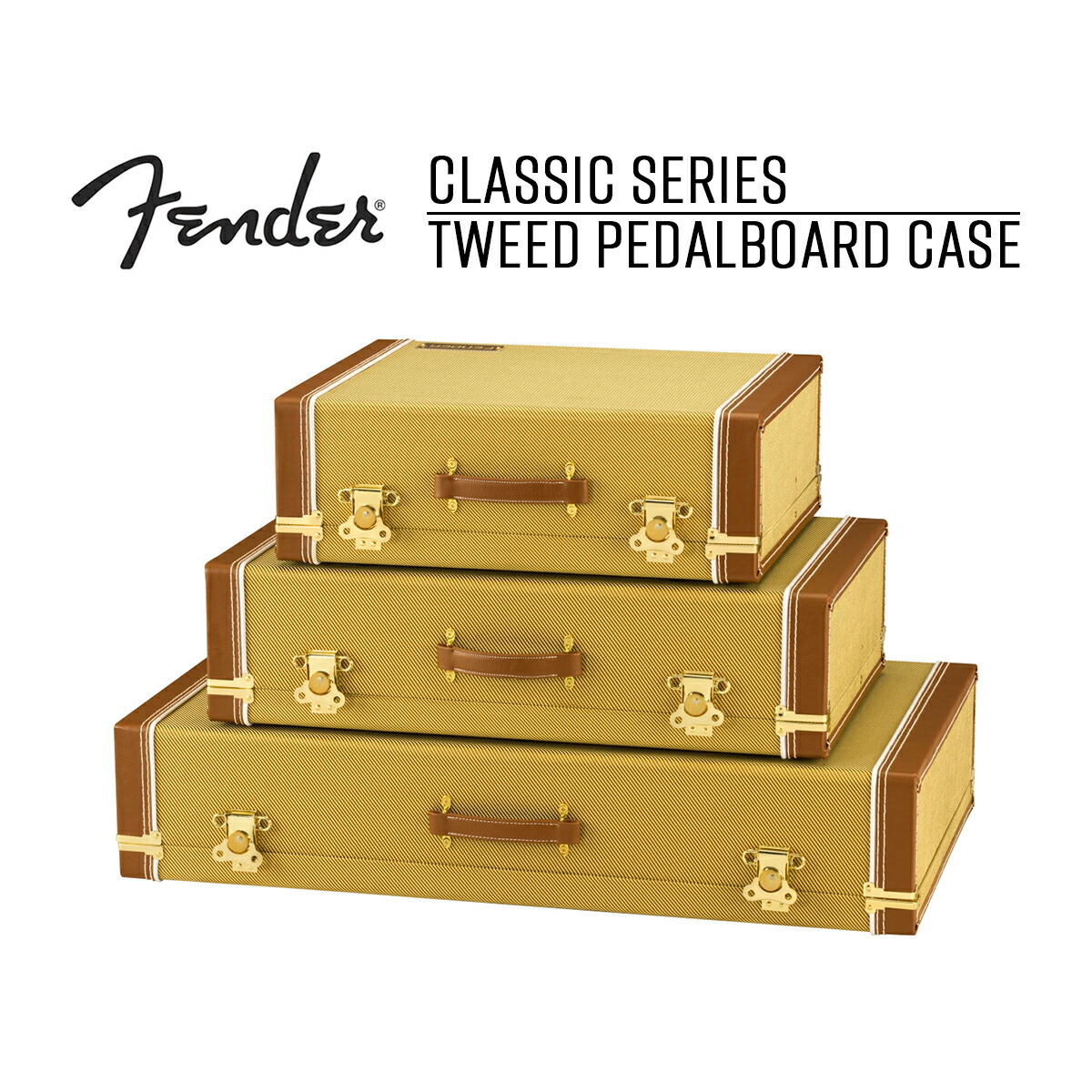 楽天市場】Fender Classic Series Tweed Pedalboard Case -Large- 新品