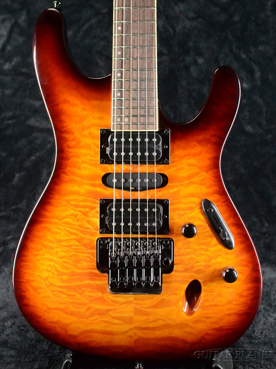 楽天市場】Ibanez S670QM -DEB（Dragon Eye Burst)- 新品[アイバニーズ