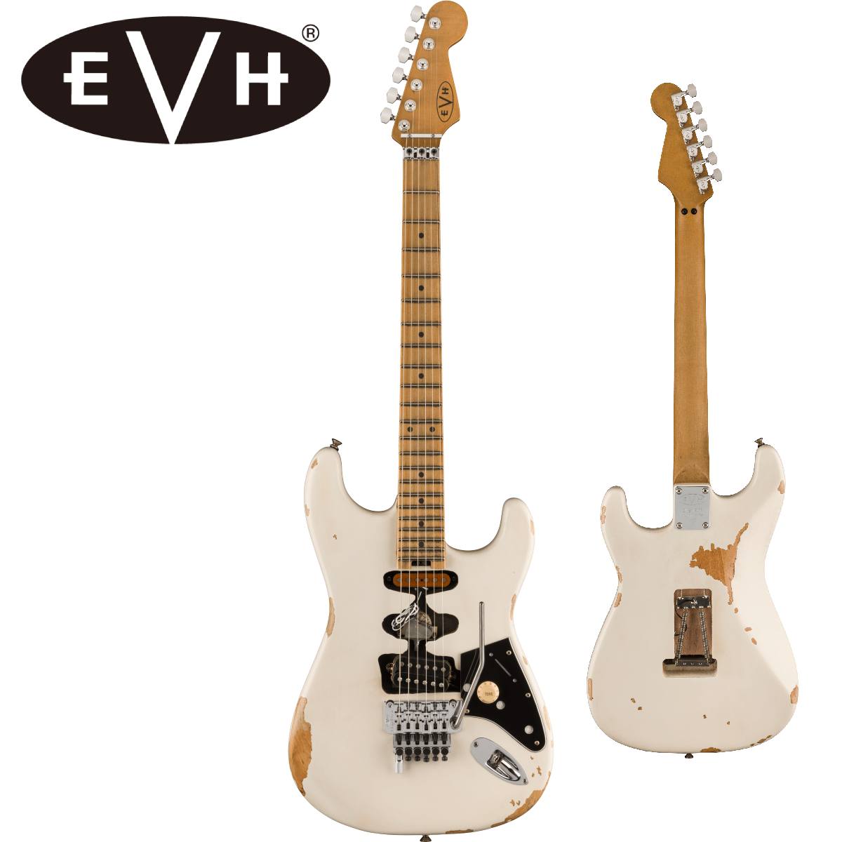 楽天市場】EVH Frankenstein Relic Series -White- 新品[エディ
