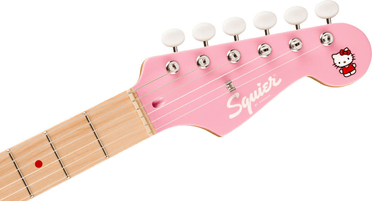 楽天市場】Squier / Limited Hello Kitty Pink Stratocaster w/Hello