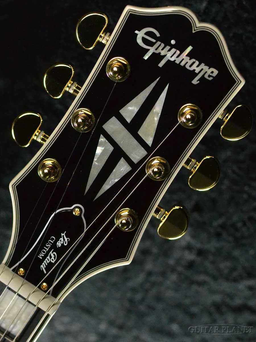 楽天市場】Epiphone Les Paul Custom Left Hand -Alpine White- 新品