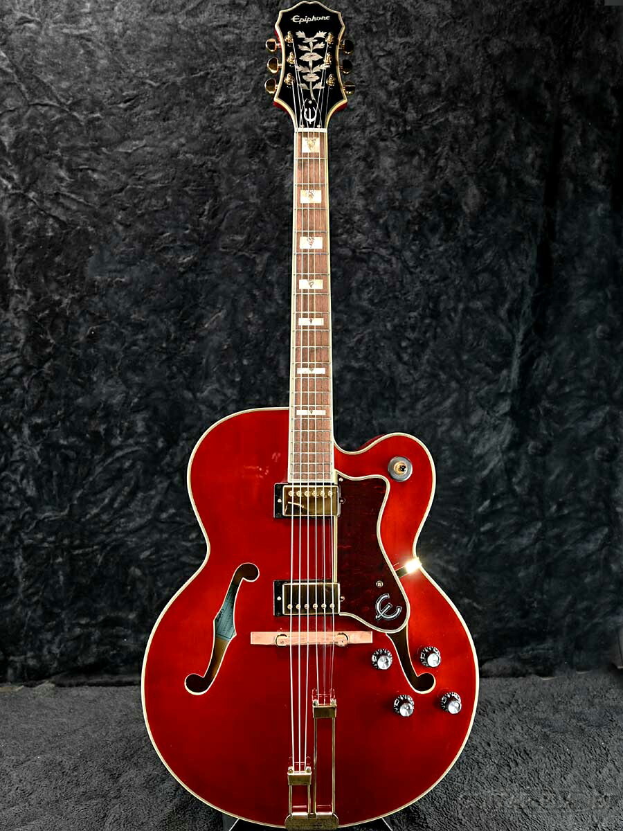 楽天市場】【プレミアムギグバッグ付!!】Epiphone Broadway -Wine Red