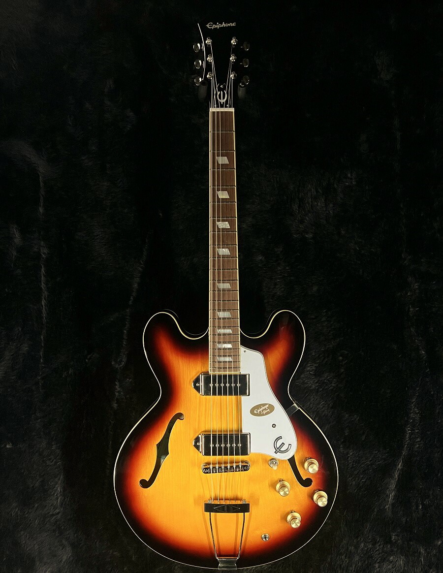 楽天市場】Epiphone Casino -Vintage Sunburst- 新品[エピフォン][サン