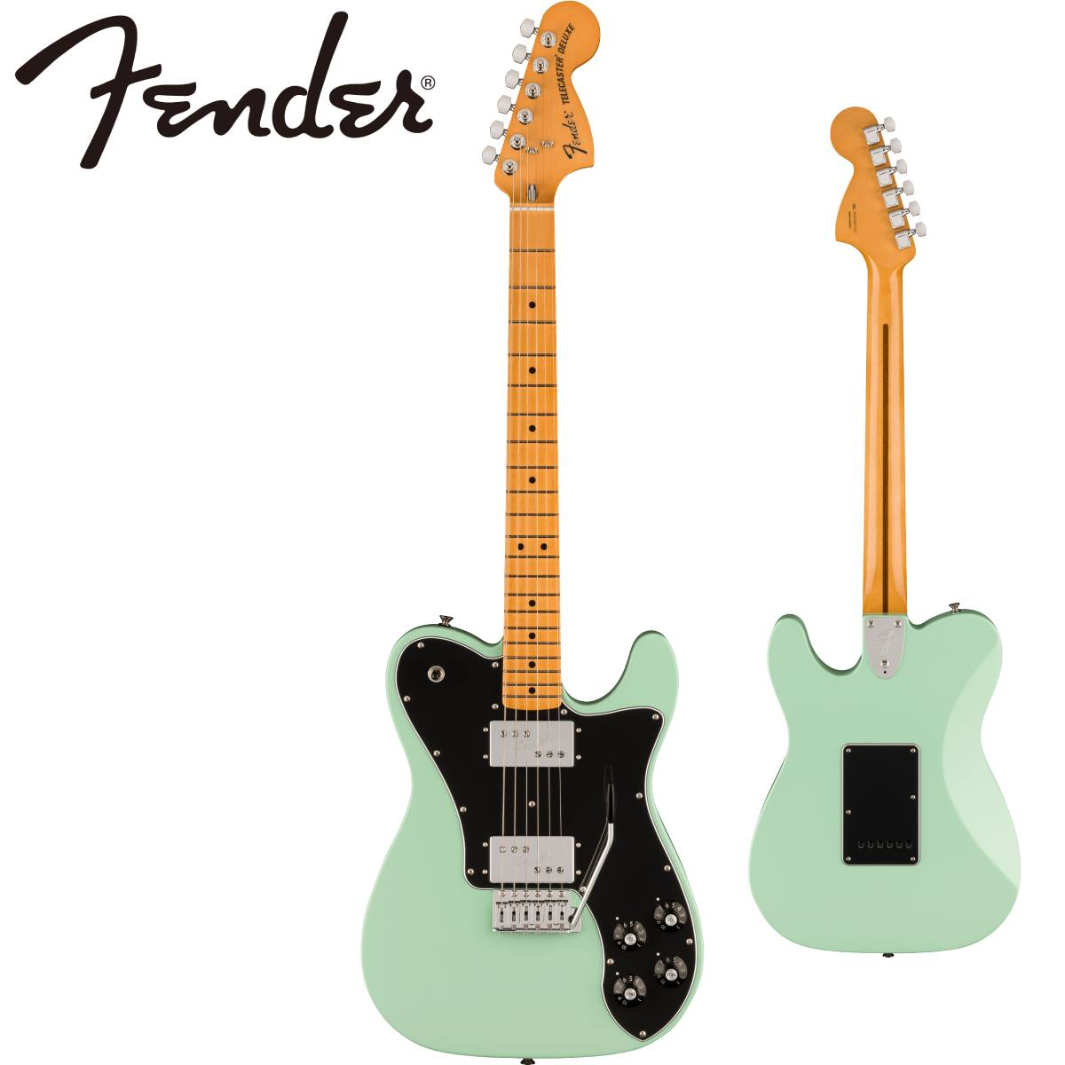 楽天市場】Fender Vintera II 70s Telecaster Deluxe with Tremolo