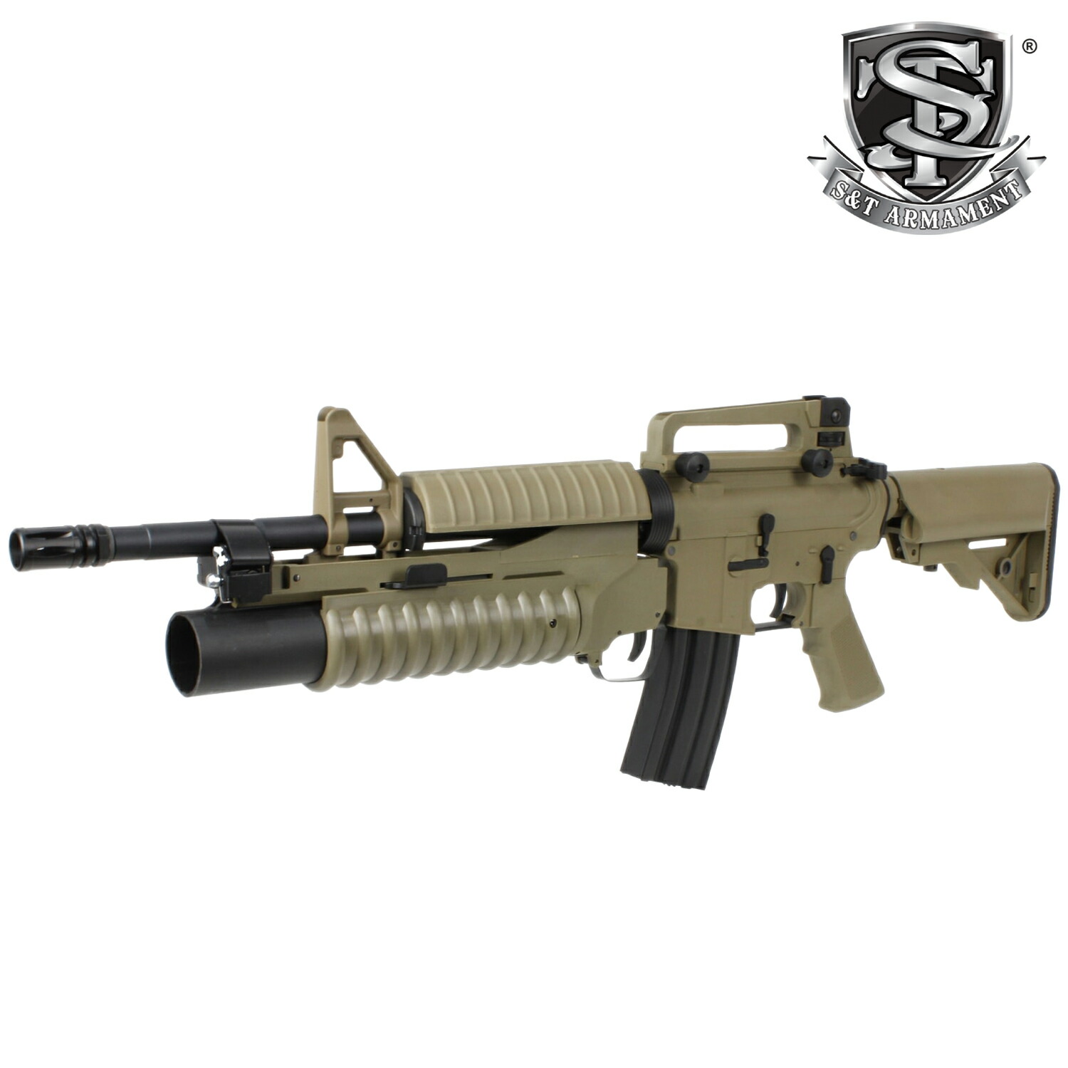 ミリタリー用品 サバイバルゲーム装備 m203 グレネードランチャー」の