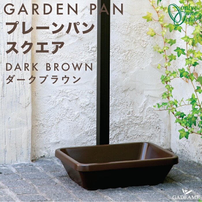 楽天市場】プレーンパン スクエア ダークブラウン 品番:TK3-EGPDB