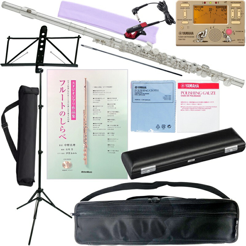 楽天市場】YAMAHA ヤマハ YFL-412 フルート 管体銀製 Eメカニズム