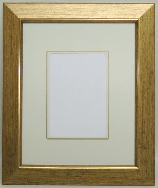 楽天市場】108 ゴールド インチ 255×203mm はがき額 豪華 デッサン額縁