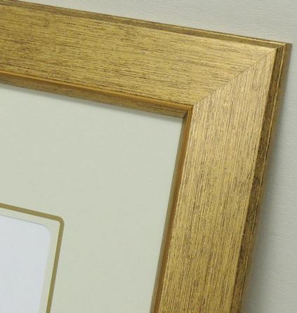 楽天市場】108 ゴールド インチ 255×203mm はがき額 豪華 デッサン額縁