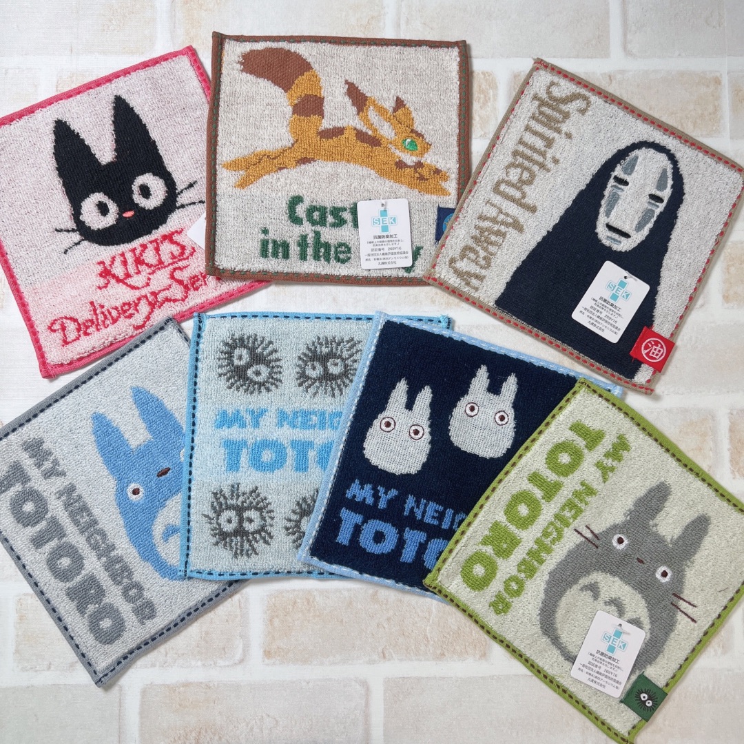 楽天市場】となりのトトロ 豆タオル ミニタオル トトロタオル ハンカチ