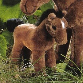 楽天市場】ケーセン Koesen ぬいぐるみ 子馬 茶 : 木のおもちゃがりとん