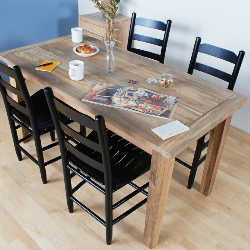 楽天市場】80S ラダーバック チェア スラットシート[送料区分：大型A