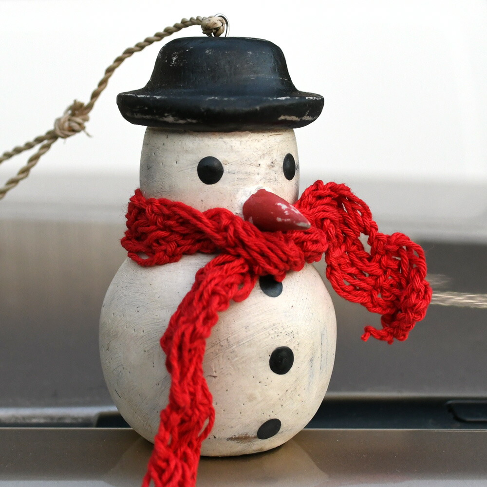 楽天市場】ウッドカービング スノーマン 【クリスマス】【 雪だるま