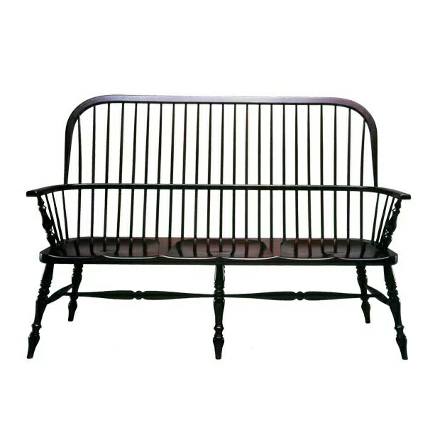 楽天市場】松本民芸家具 #513型長ウィンザーチェア ［2人掛・ 3人掛