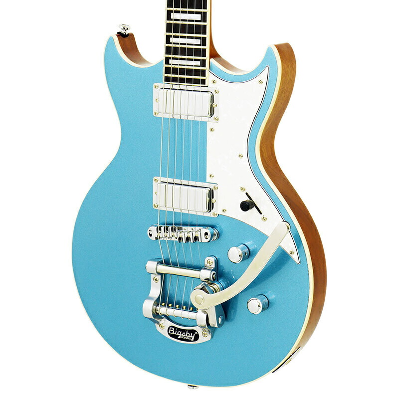 楽天市場】エレキギター AriaProII 212-MK2 PHBL ファントムブルー