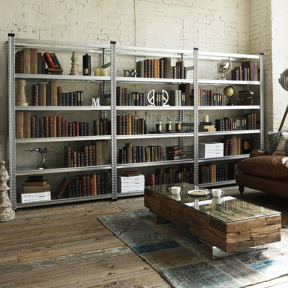 楽天市場】METALSISTEM メタルシステム 増設ラック 幅94cmタイプ 6段