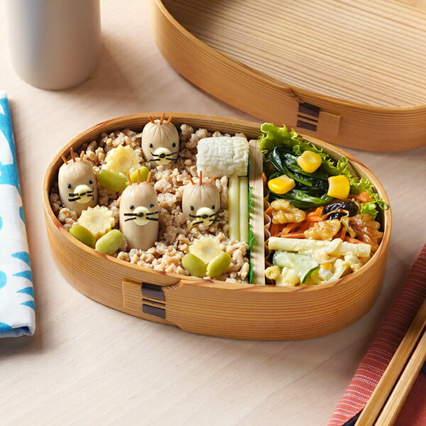 楽天市場】曲げわっぱ 弁当箱 小判型キッズ 栗久 わっぱ弁当 国産 日本