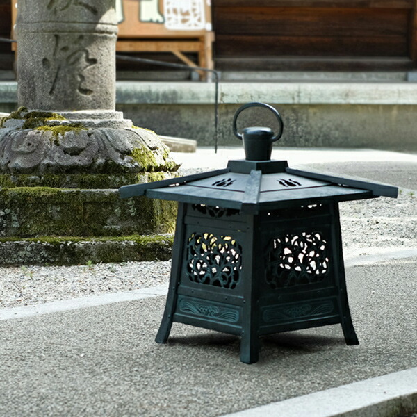 楽天市場】灯篭 吊灯篭 春日 大 高岡銅器 吊り灯篭 灯籠 燈籠 文字入れ