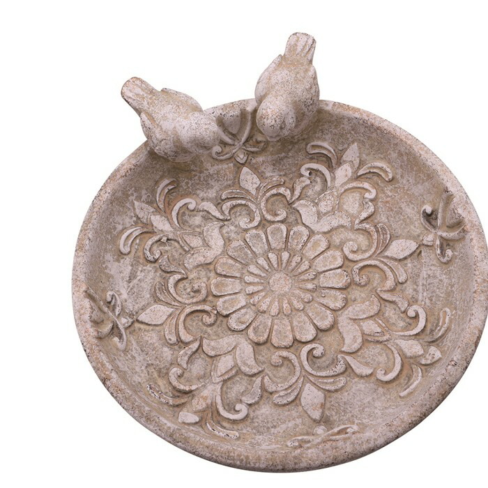 楽天市場】バードバス DELLKI レース / フラワー S / L ガーデニング