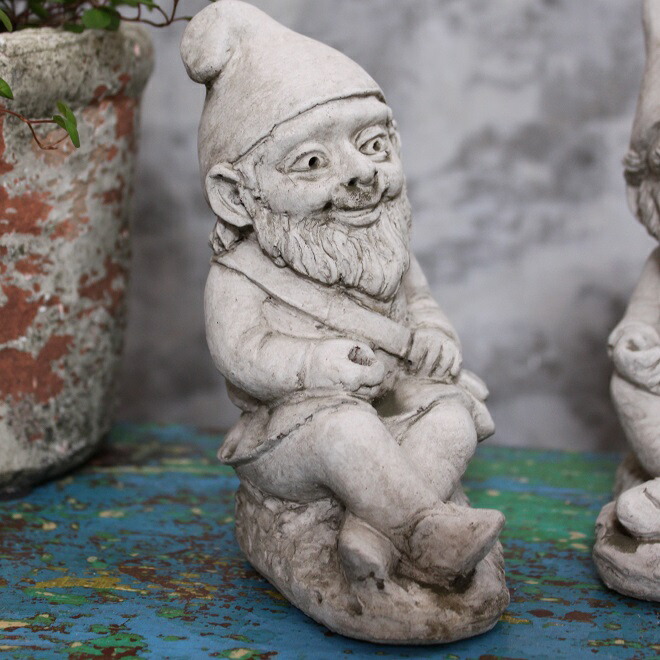 楽天市場】Gnome 「 ガーゴイル ノーム 妖精 小人3タイプ