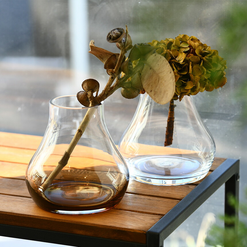 楽天市場】花瓶 ガラス おしゃれ マッツォ A ガラス花瓶 ガラスベース