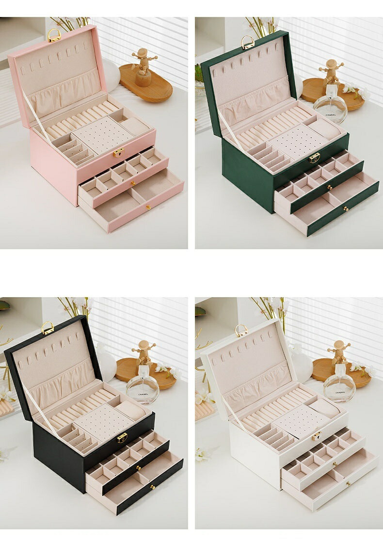 楽天市場】【6%OFFクーポン】ジュエリーボックス ジュエリーケース