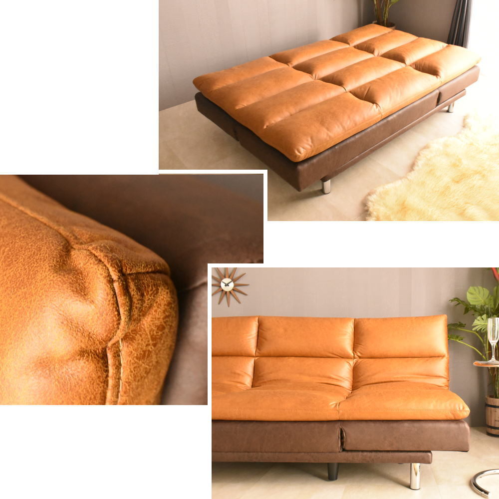 楽天市場】ソファー 激安家具.com 新素材ファブリック張りソファー