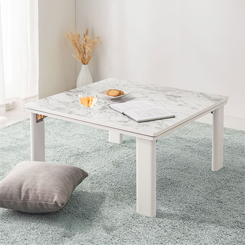 楽天市場】こたつ 大理石柄 折れ脚 大理石調 モルタル調 コンクリート