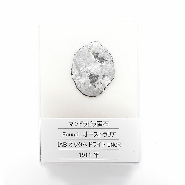 楽天市場】【一点物】 マンドラビラ隕石 オーストラリア産 IABオクタへ